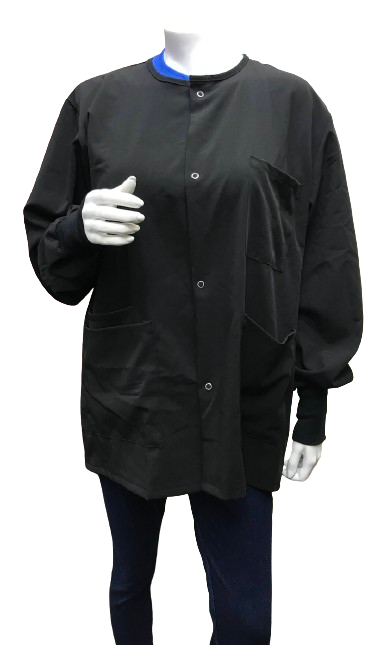 Nursing Scrub Jacket, Black