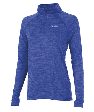 Woman's Space Dye Performance Pullover, Royal