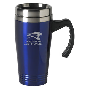 16OZ. STAINLESS INSULATED W/ HANDLE, Blue