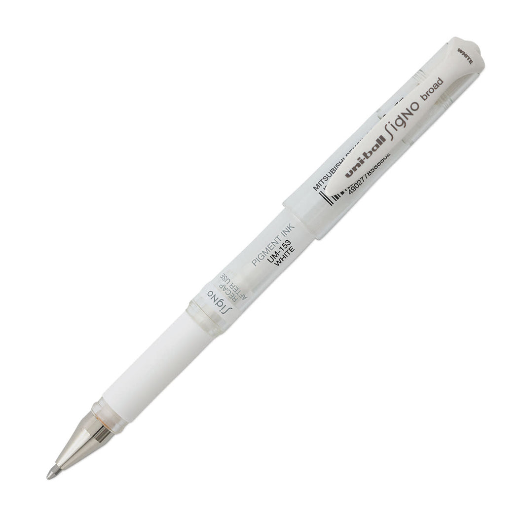 Uni Ball Gel Impact Signo, White #20754