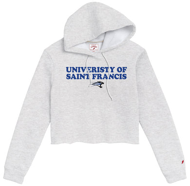 1636 Ladies Cropped Hood | Ash