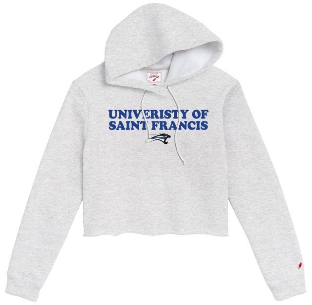 1636 Ladies Cropped Hood | Ash