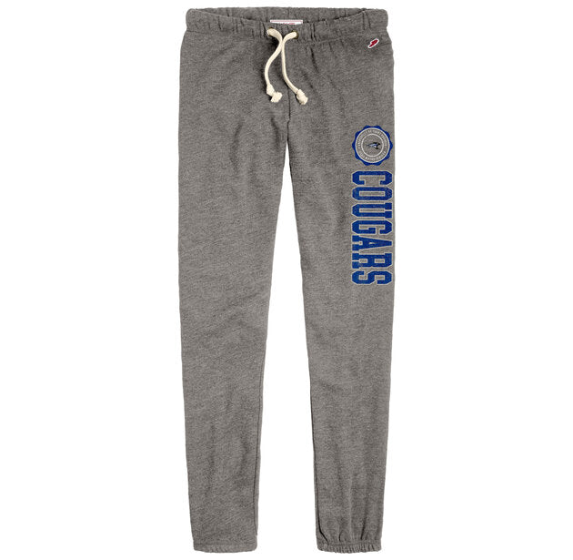 Victory Springs Ladies Closed Bottom Sweatpant | Fall Heather Grey