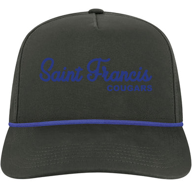 5-Panel Adjustable Hat | Black