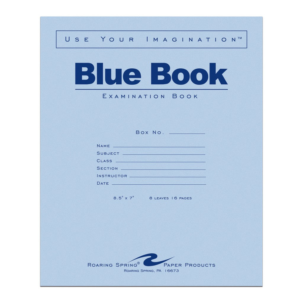 Examination Blue Book