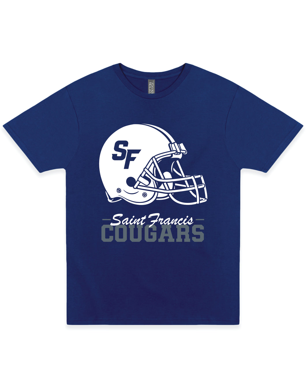 Football Helmet Tee | Team Royal
