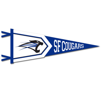 12 X 32 Two-Piece Flock Plus Pennant | Royal