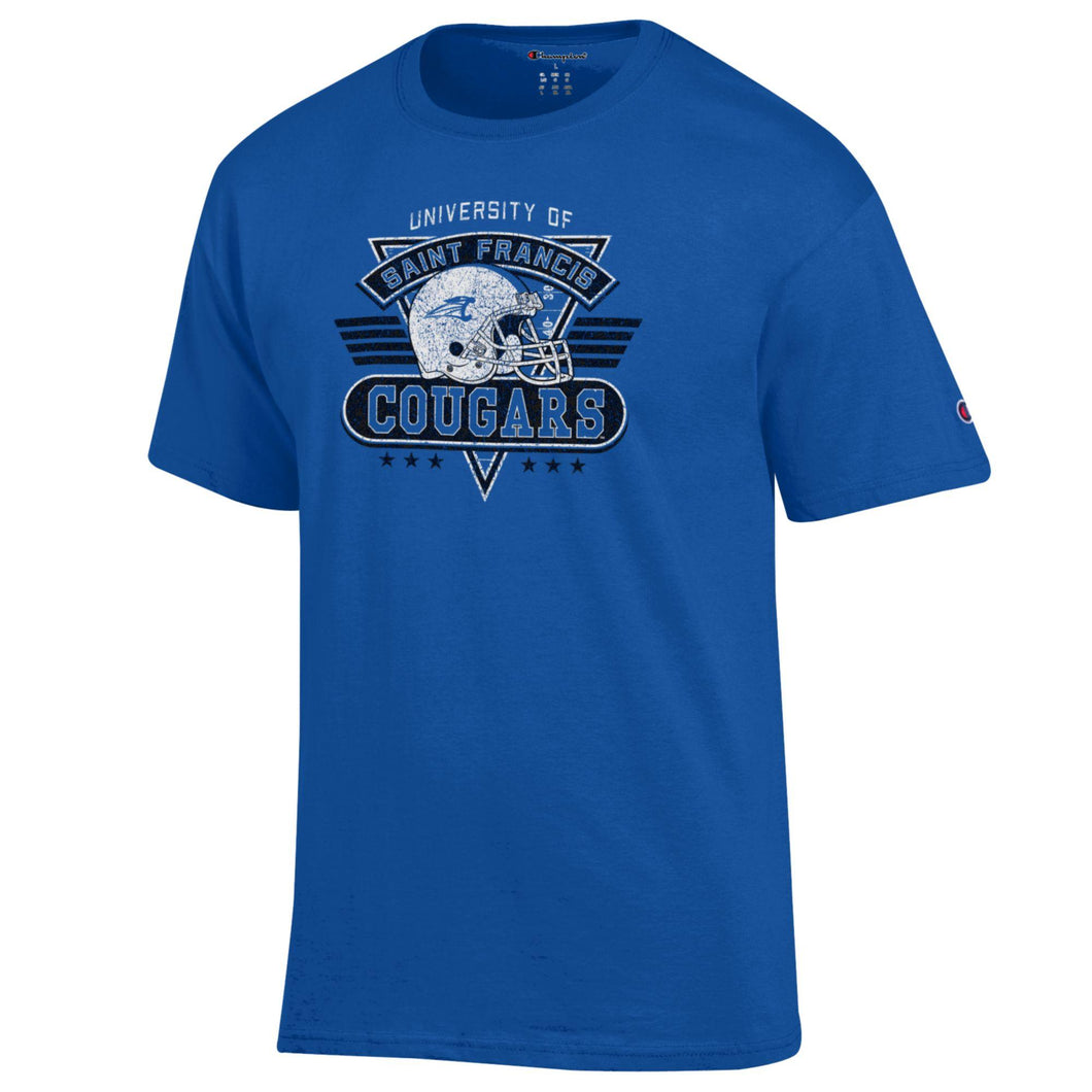 Retro Football Tee | Royal